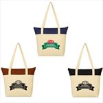 JH3223 Farmers Market Canvas Tote Bag With Custom Imprint